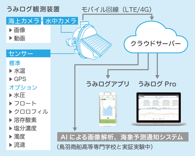 うみログシステム概要